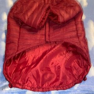 Kids Red Puffer Jacket